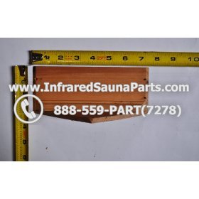 WOOD SHELVES + CUP HOLDERS - HEMLOCK WOOD CUP HOLDER STYLE 1 2