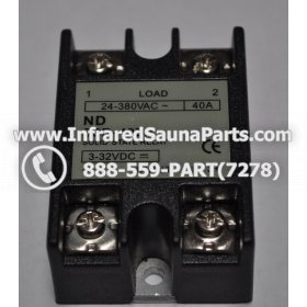RELAYS / SOLID RELAYS - RELAYS / SOLID RELAY SSR-40 DA 40AMP 1