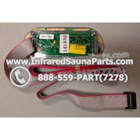 CIRCUIT BOARDS WITH  FACE PLATES - CIRCUIT BOARD WITH FACEPLATE O-SAUNA INFRARED SAUNA BLACK 5
