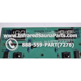 CIRCUIT BOARDS / TOUCH PADS - CIRCUIT BOARD  TOUCHPAD VIDAL INFRARED SAUNA NYSN3DB F1.3 3