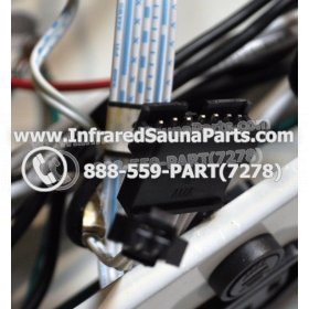 COMPLETE CONTROL POWER BOX WITH CONTROL PANEL - COMPLETE CONTROL POWER BOX HYDRA INFRARED SAUNA STYLE 1 WITH ONE CONTROL PANEL 13