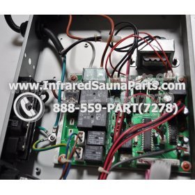 COMPLETE CONTROL POWER BOX 110V / 120V - COMPLETE CONTROL POWER BOX 110V / 120V PRECISION THERAPY  INFRARED SAUNA STYLE 3 13