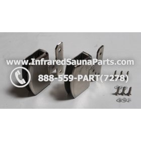 DOOR HINGES - GLASS DOOR HINGE STYLE 9 COMPLETE SET 12