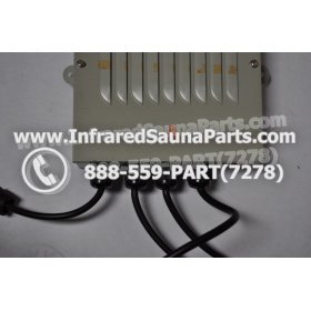 COMPLETE CONTROL POWER BOX 220V / 240V - COMPLETE CONTROL POWER BOX 220V / 240V FED INTERNATIONAL INFRARED SAUNA WITH 8 HEATER PLUGS v1 2