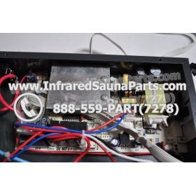 COMPLETE CONTROL POWER BOX 220V / 240V - COMPLETE CONTROL POWER BOX 220V / 240V  WITH 7 CIRCUIT BOARD PINS  6 FEMALE PLUGS SAUNA KING INFRARED SAUNA STYLE 9 25