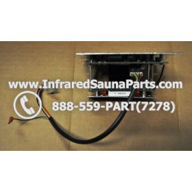 COMPLETE CONTROL POWER BOX WITH CONTROL PANEL - COMPLETE CONTROL POWER BOX CEDRUS 110V / 220V SN20051124185 WITH CIRCUIT BOARD SN 20051124279 AND FACEPLATE AND REMOTE CONTROL 11