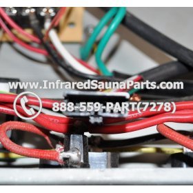 COMPLETE CONTROL POWER BOX WITH CONTROL PANEL - COMPLETE CONTROL POWER BOX IRONMAN INFRARED SAUNA STYLE 2 WITH ONE CONTROL PANEL 5