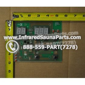 CIRCUIT BOARDS / TOUCH PADS - CIRCUIT BOARD  TOUCHPAD MASTERSAUNA INFRARED SAUNA SRZHX001 - (10 BUTTONS) 3