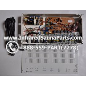 COMPLETE CONTROL POWER BOX 110V / 120V - COMPLETE CONTROL POWER BOX 110V / 120V WASAUNA INFRARED SAUNA STYLE 4 5