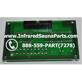 CIRCUIT BOARDS WITH  FACE PLATES - CIRCUIT BOARD WITH FACEPLATE HEALTHLAND INFRARED SAUNA  WSP4 6