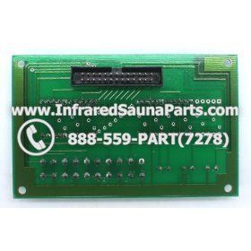 CIRCUIT BOARDS / TOUCH PADS - CIRCUIT BOARD  TOUCHPAD HEALTHLAND INFRARED SAUNA WSP4 2