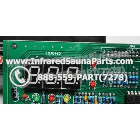 CIRCUIT BOARDS WITH  FACE PLATES - CIRCUIT BOARD WITH FACE PLATE WATERSTAR INFRARED SAUNA 10J0460 4