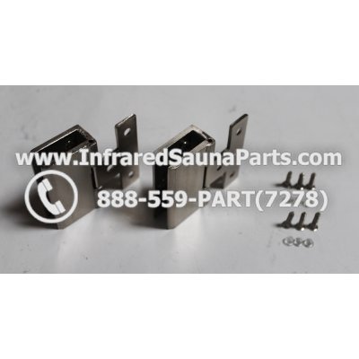 DOOR HINGES - GLASS DOOR HINGE STYLE 10 COMPLETE SET 1