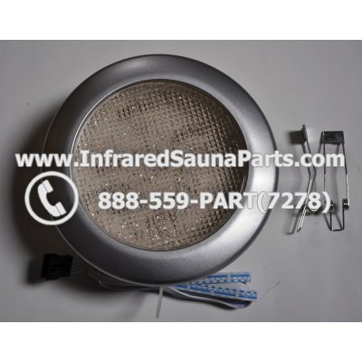 COMPLETE LIGHT ASSEMBLY 220V / 240V - COMPLETE LIGHT ASSEMBLY WITH BULB - 4 PIN CONNECTION 220V / 240V 1